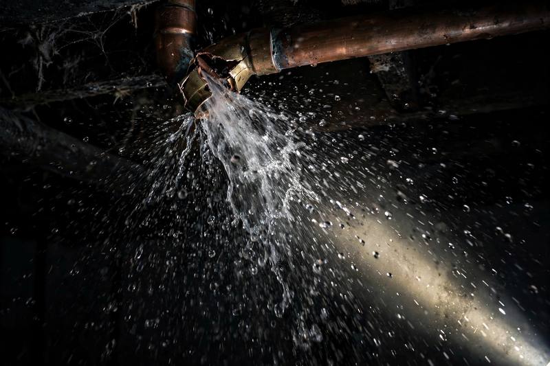 Burst Pipe Water Damage in Columbus, OH