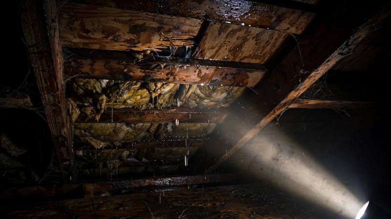 Roof Leak Water Damage Restoration in Columbus, OH