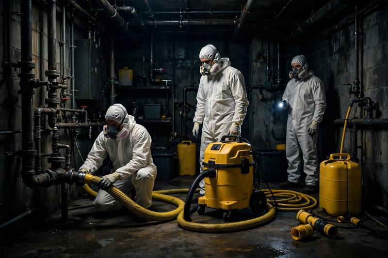 Sewage Backup Cleanup in Columbus, OH